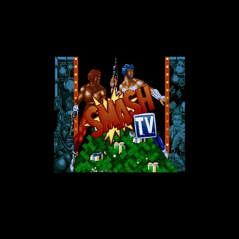 

Super Smash T.V. USA Version 16 bit English Big 46 pins Grey Game Card For NTSC Game Player