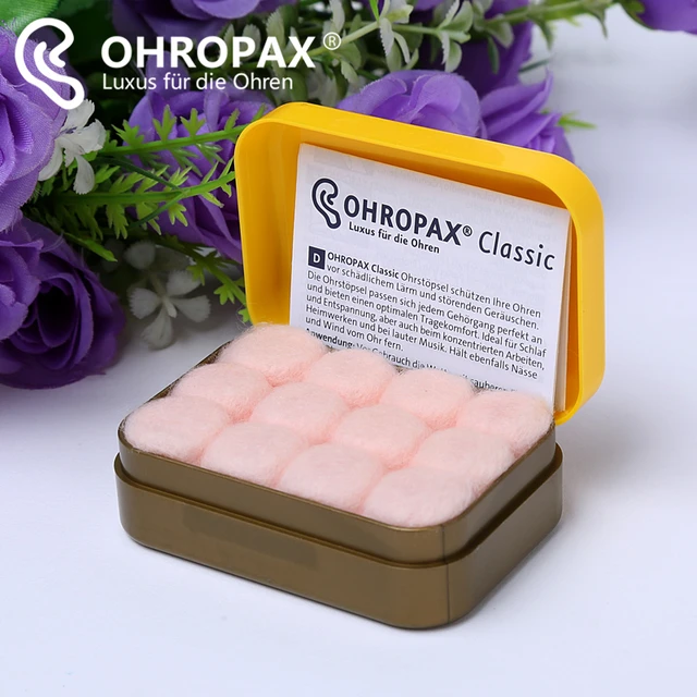 Tapones para los oídos de cera clásicos, originales, cómodos, para dormir,  con reducción de ruido, 6 pares - AliExpress