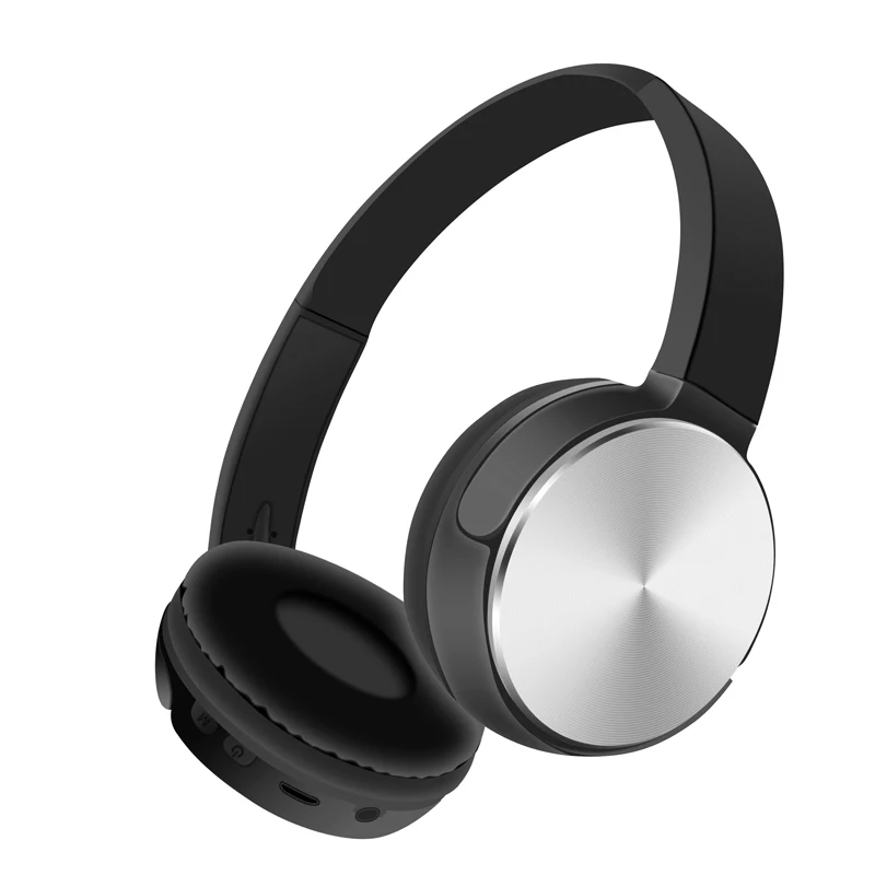Серебристый Swalle, оригинальные Bluetooth 2,0 наушники, супер-долгий режим ожидания, беспроводная гарнитура, громкая связь, HIFI, звук басов, многофункциональное fm-радио - Цвет: Серебристый