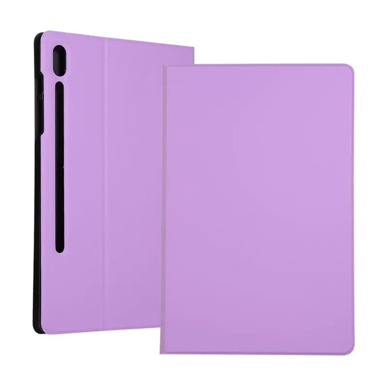 Purple Чехол для Samsung Galaxy Tab S6 10,5 SM-T860 SM-T865 T860 10," Smart Cover Funda Awake-Sleep мягкая задняя крышка+ подарок - Цвет: Purple