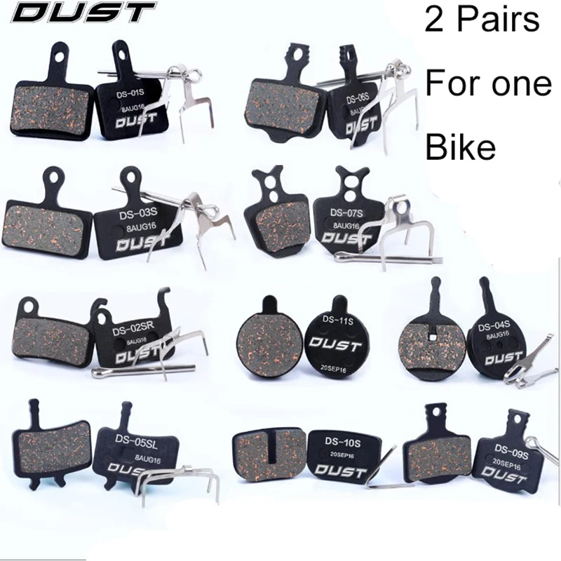 Semi Metallic Bicycle Disc Brake Pads for Shimano Deore XT SLX/Saint
