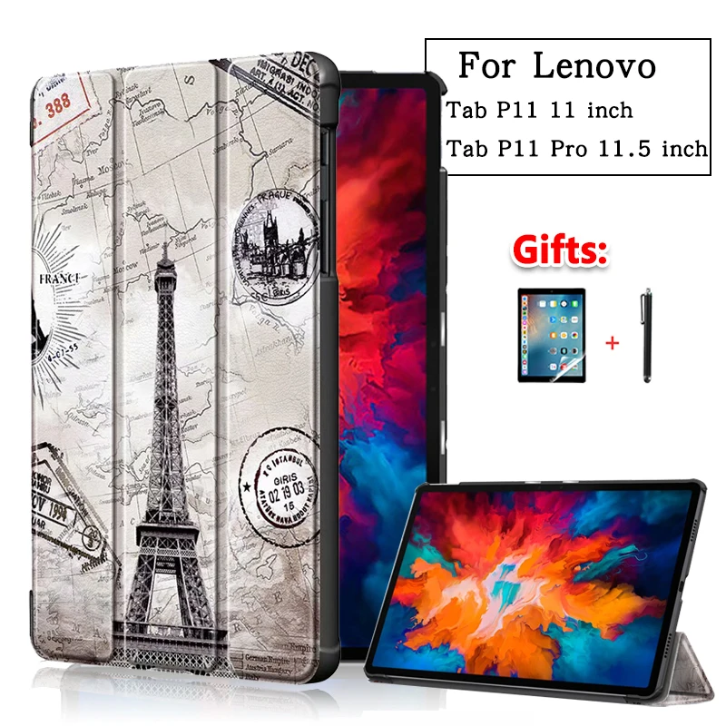 Per Lenovo Tab P11 Custodia Cover Lenovo Tab P11 Pro Custodia Tb-J606F Custodia Magnetica Smart Tablet Tb-J706F