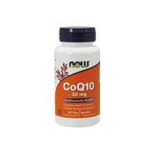 Коэнзим Q10 Now, CoQ10, 30 мг, 60 вег.капсул, 60 капсул Коэнзим Q10 Now, CoQ10, 30 мг, 60 вег.капсул, 60 капсул