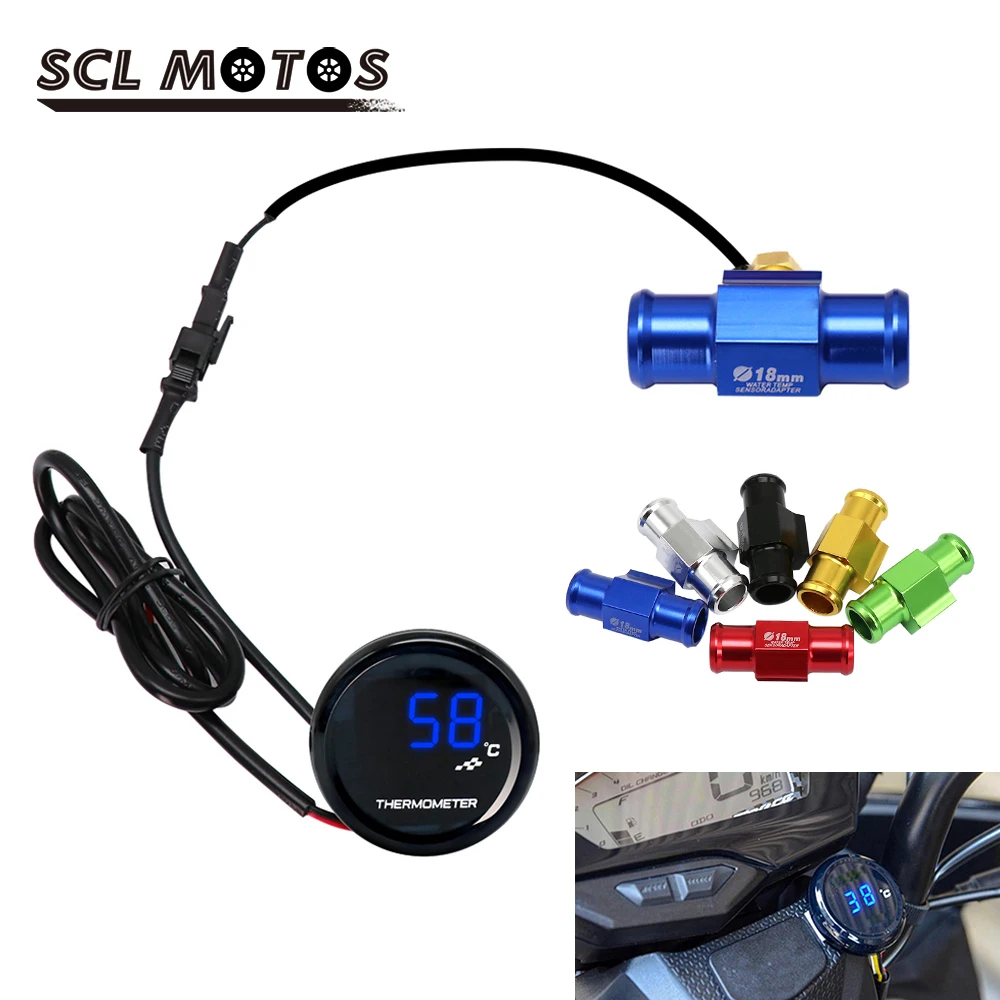Датчик температуры воды SCL для мотоцикла KOSO 18 мм 0 °C 120 адаптер Yamaha XMAX250 300 NMAX