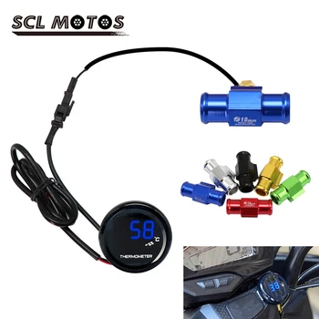 

SCL MOTOS 18mm 0°C-120°C Motorcycle KOSO Water Temperature Meter Sensor Water Temp Adapter For Yamaha XMAX250 300 NMAX CB500X