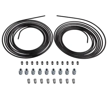 

10M 4.75MM Brake Line+10 pcs M10 23mm Brake Connectors W/ 20pcs Screw Fittings