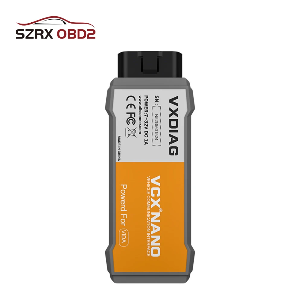 Диагностический инструмент VXDIAG VCX NANO OBD2 автомобильный диагностический сканер