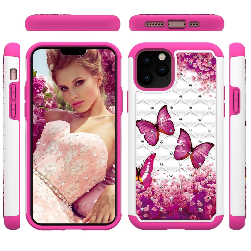 Dream Crystal Style Phone Case For iPhone 11Pro Max Dirt-resistant Slim Fashion Soft Cases Shockproof Dust-proof Phone Case