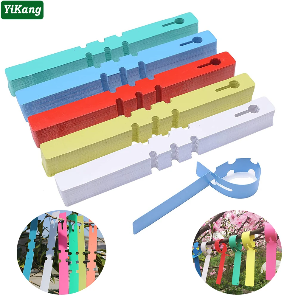 

20*2cm Multifunction Plant Tags Farm Garden Nursery Label Hanging Markers Vegetables Seedling Signs Prompt Card Sorting Tool