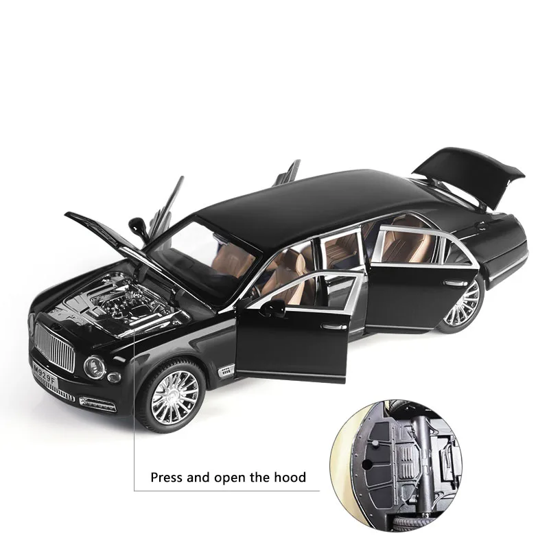 Diecasts& Toy Vehicles, модель, удлиненный автомобиль, 1:24, Mushang, имитация металлического сплава, оттягивающиеся машинки, игрушки для детей, подарки для детей