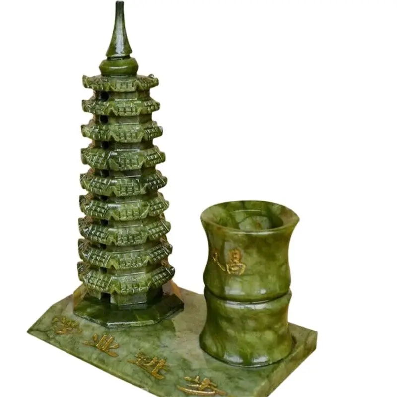 

The South Tower Of Wenchang Jade Nine Pen Home Furnishing Feng Shui Ornaments Give Office Wedding Gifts Housewarming