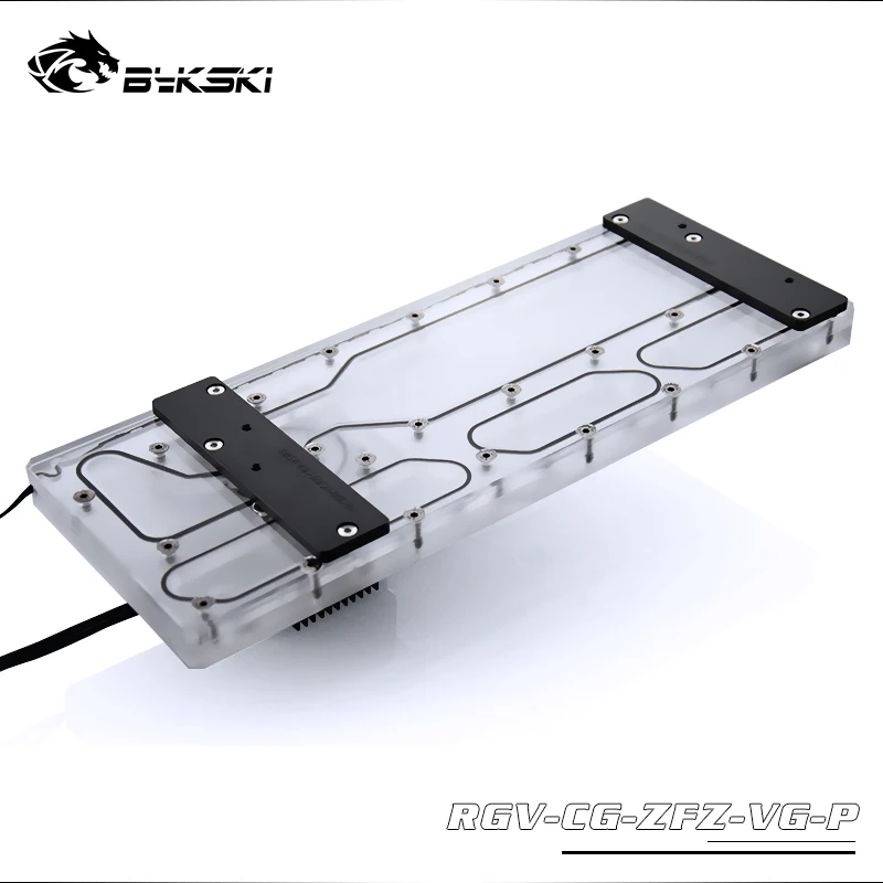 BYKSKI акриловый бак использовать для COUGAR CONQUER2 чехол для компьютера/3PIN 5V D-RGB/Combo DDC насос холодный канал воды решение