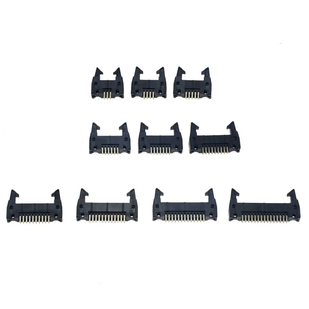 5 шт. прямой Коннектор с крючком 2 54 мм|Соединители| |