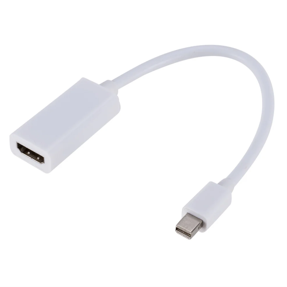 Thunderbolt Mini DisplayPort DP na HDMI kabel 1080P telewizor projektor Port do adaptera HDMI kabel do Mac Macbook Pro Air