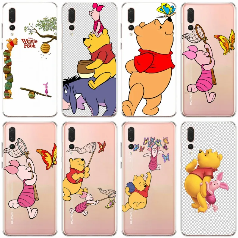 

Cartoon Winnie Pooh Piglet Cover Soft Silicone Phone Case For Huawei P9 P10 P20 PLUS P20 P30 PRO P8 P9 P10 P20 P30 lite P smart