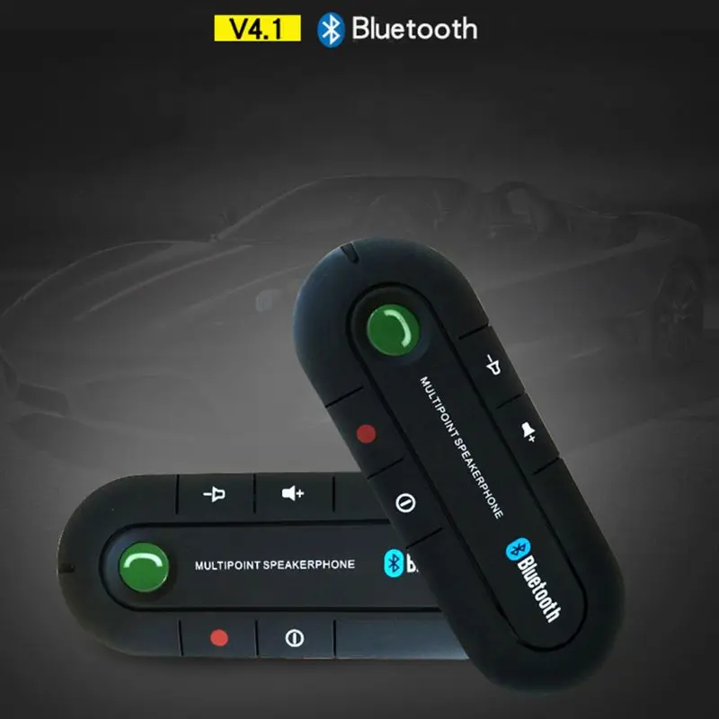 Автомобильный козырек бортовой Bluetooth спикерфон Автомобильный Bluetooth телефон Bluetooth Hands Free Портативный беспроводной Bluetooth