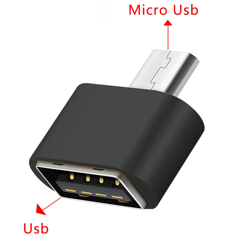 Металлический OTG USB кабель 3,0 адаптер для Android samsung S6 Redmi Note 5 Micro USB разъем для Xiaomi Tablet PC OTG адаптер - Цвет: 6