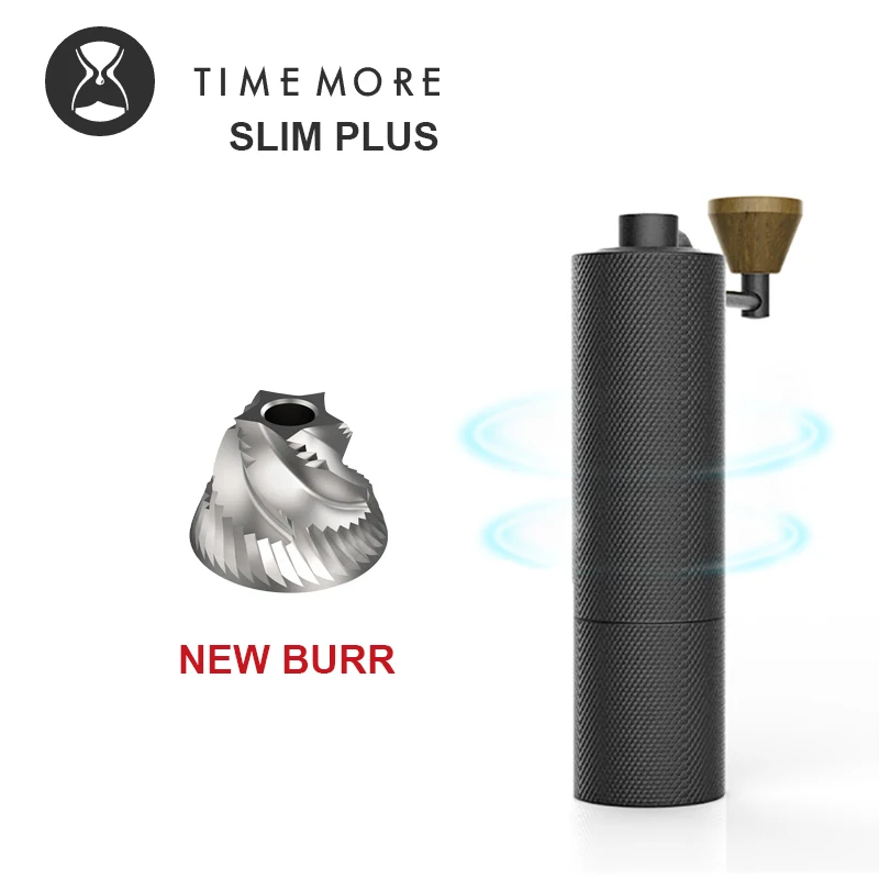 Кофемолка TIMEMORE slim plus портативная ручная кофемолка для заваривания и улучшения