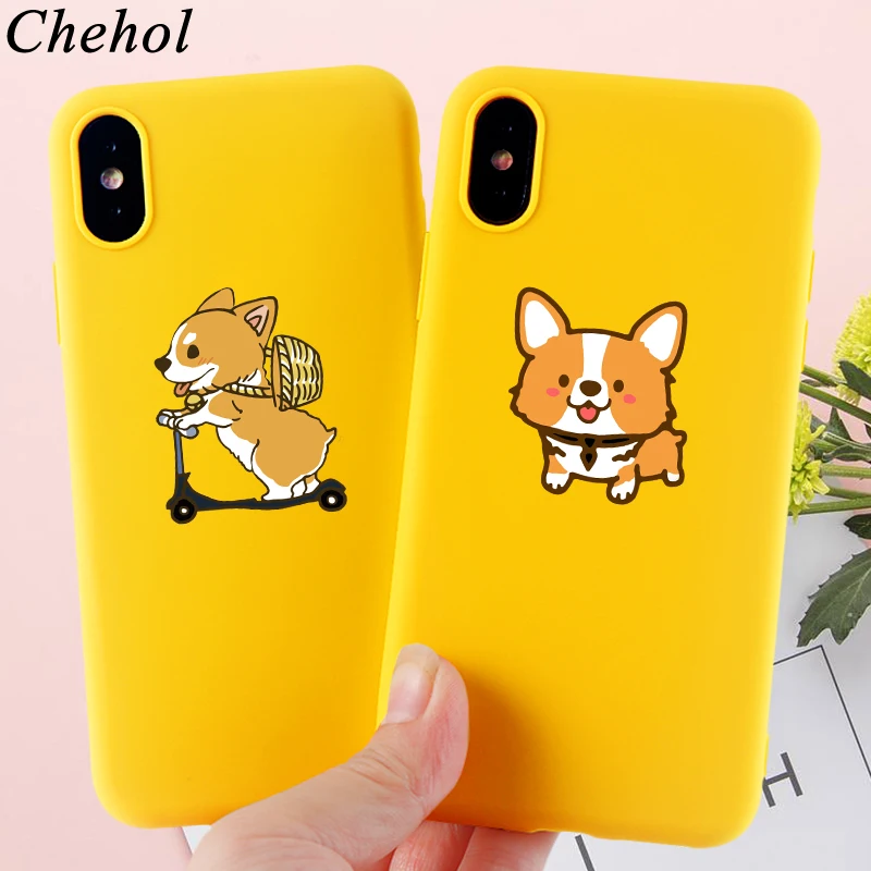 Забавный мультяшный чехол для телефона IPhone 12 SE 11 Pro 8 7 6s Plus X XS MAX XR чехлы собак из