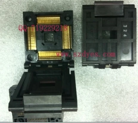 US $133.20 Original CCF IC Test Seat TQFP216 Burning Programm QFP216 Socket Adapte Spacing 04MM