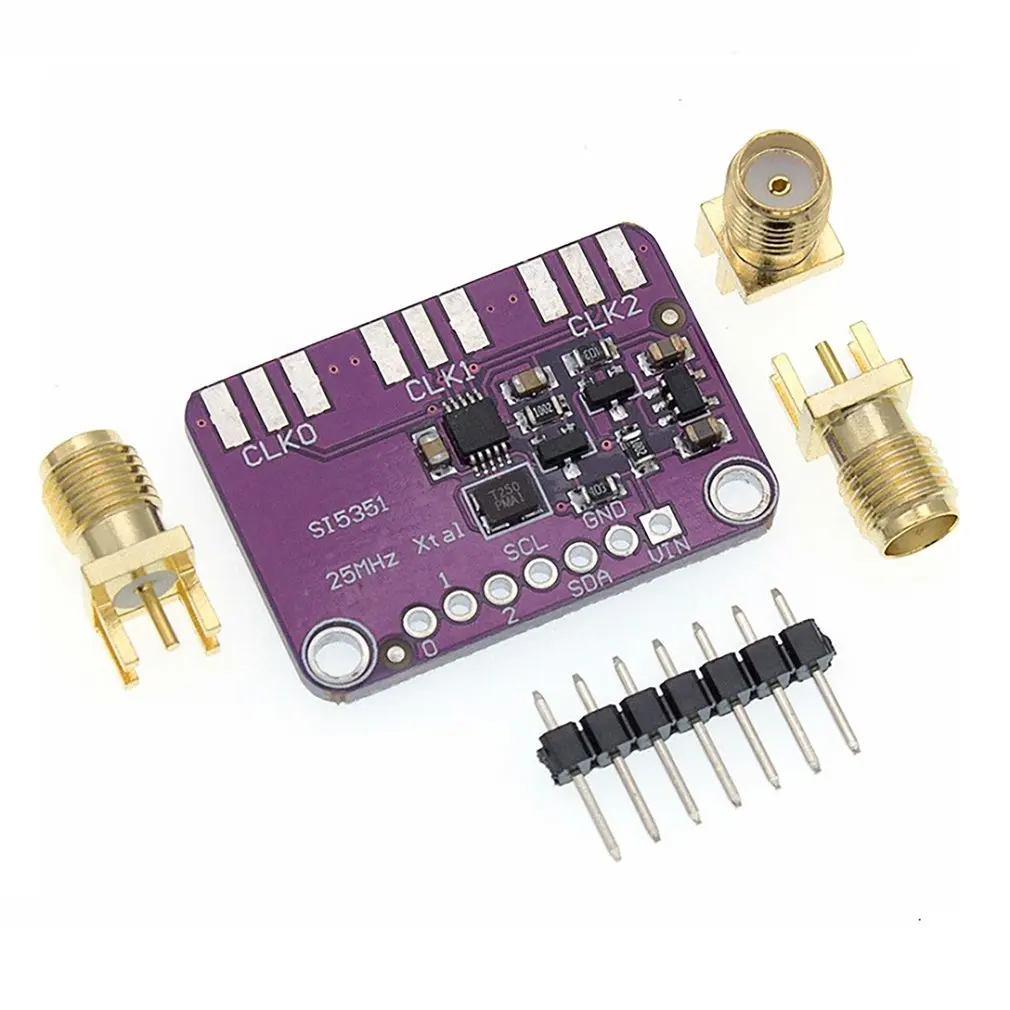 Модуль генератора тактовых сигналов SI5351 SI5351A I2C 3 В постоянного тока 5
