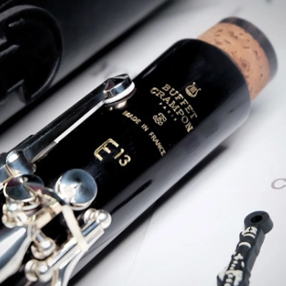 Music Fancier Club Bakelite Bb Clarinets E13 Student Clarinets Silver Plated Keys 17 Keys Included Case Mouthpiece