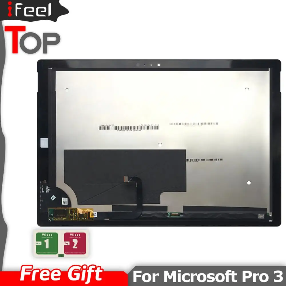 100% протестированный ЖК дисплей для Microsoft Surface Pro 3 (1631) TOM12H20 V1.1 LTL120QL01 003 сенсорный
