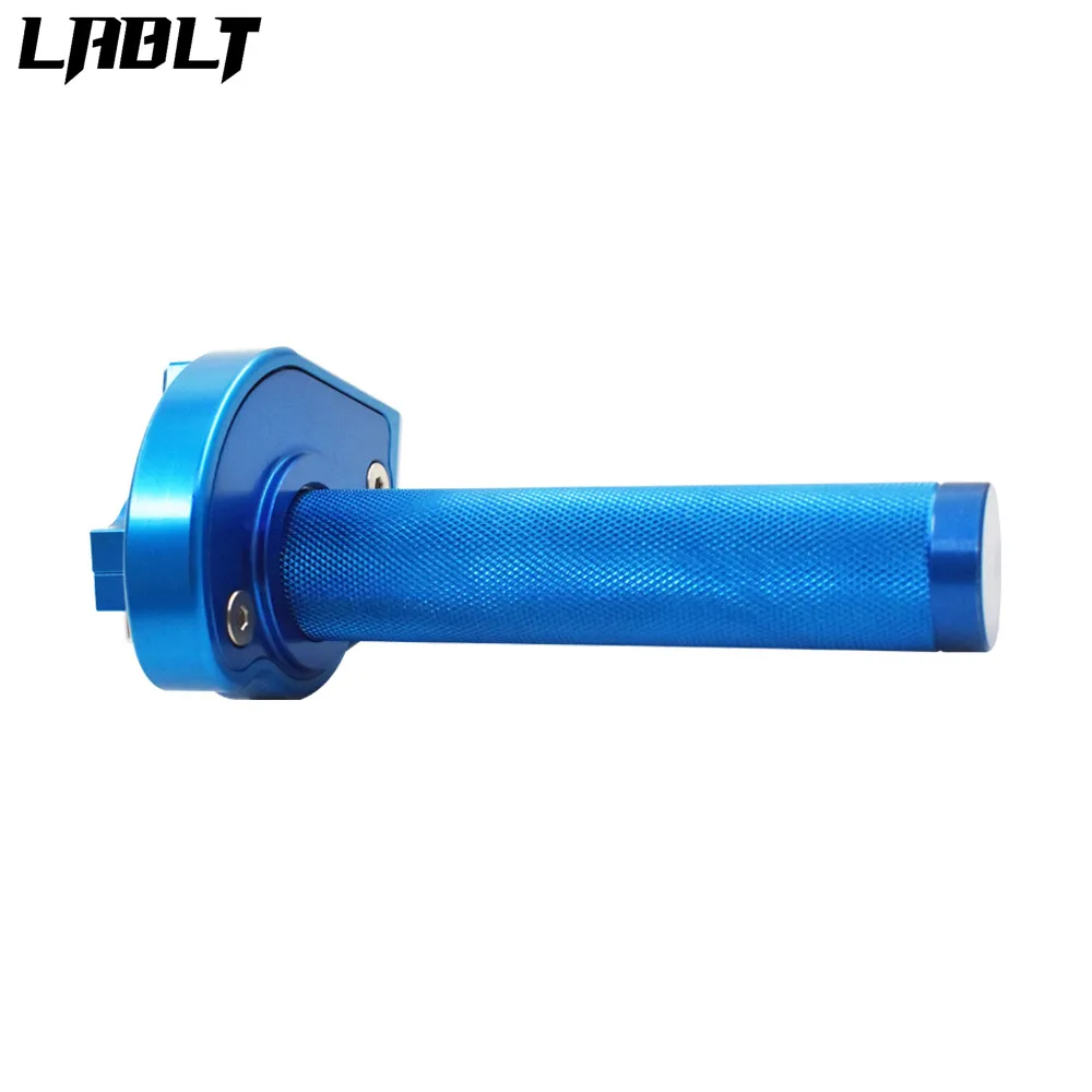 

FOR KAWASAKI KX 60/65/80/85/100/125/250 THROTTLE ASSEMBLY ALUMINUM BLUE