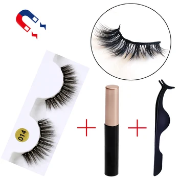 

5 Magnet Eyelash Magnetic Liquid Eyeliner Magnetic False Eyelashes Tweezer Set Waterproof Long Lasting Eyelash Extension Tools