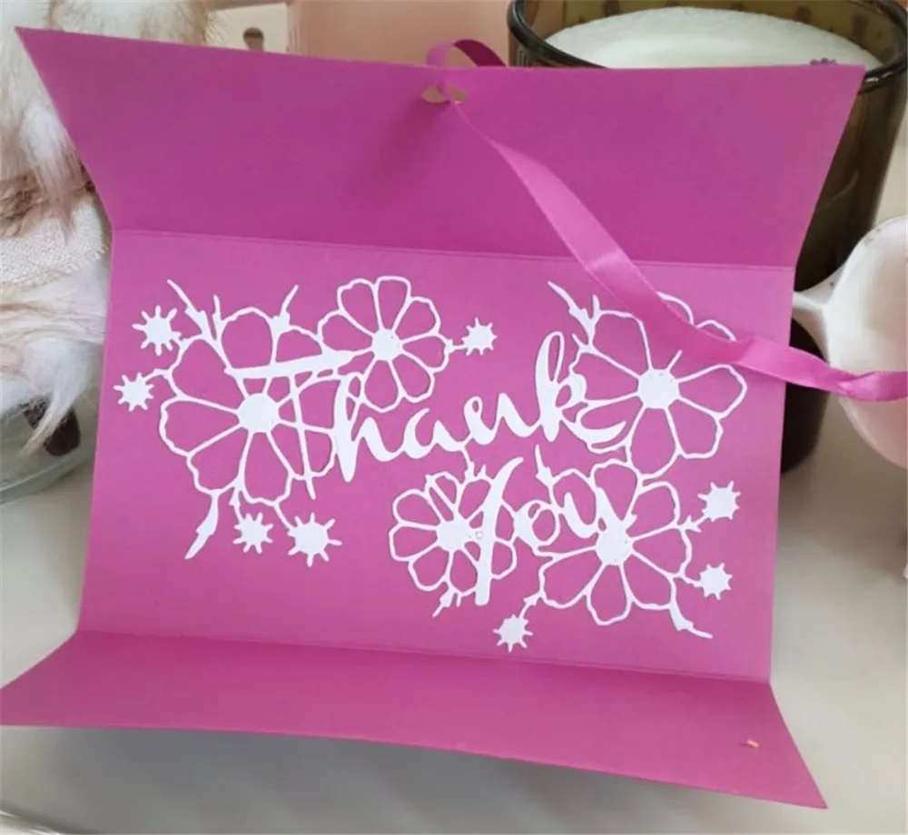 Thank You трафареты букв металлические режущие штампы для скрапбукинга высечки стежка Крафтовая окраска Troqueles New Die для трафарет