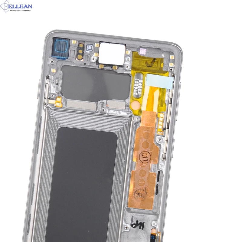 Акция Catteny 6,1 ''S10 G973 Lcd с рамкой для samsung Galaxy S10 G973F Lcd дисплей кодирующий преобразователь сенсорного экрана в сборе+ Инструменты