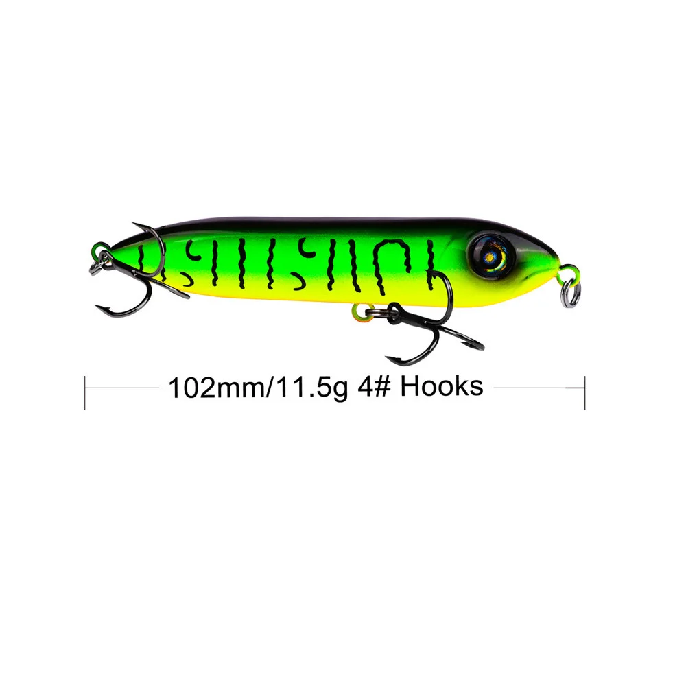 

Minnow Fishing Lure 1pcs Hard Bait 10CM/11.5G Fishing Bait With #4 Hook Artificial Bait For crankbait Fishing swimbait