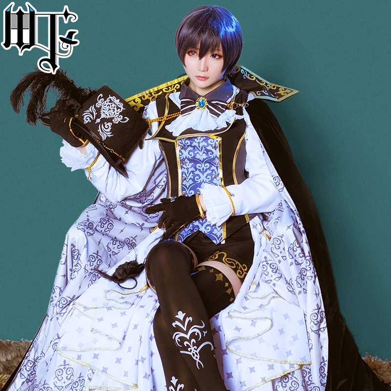 Аниме Черный Дворецкий Ciel Phantomhive Sun Awaken Косплей Костюм Yume 100 Cos Хэллоуин Униформа