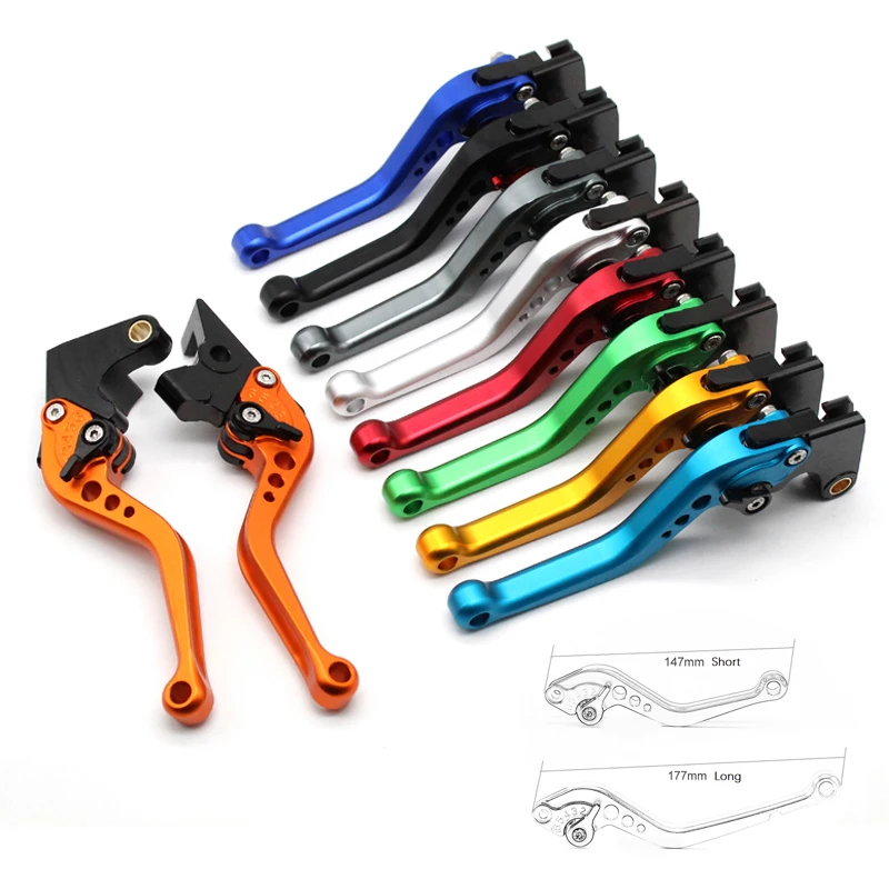 Leve Frizione Freno Corte/Lunghe Per 950 Supermoto/R 07-08, 990 Supermoto 08-09, 990 Supermoto T/R 09-13 Moto Regolabile