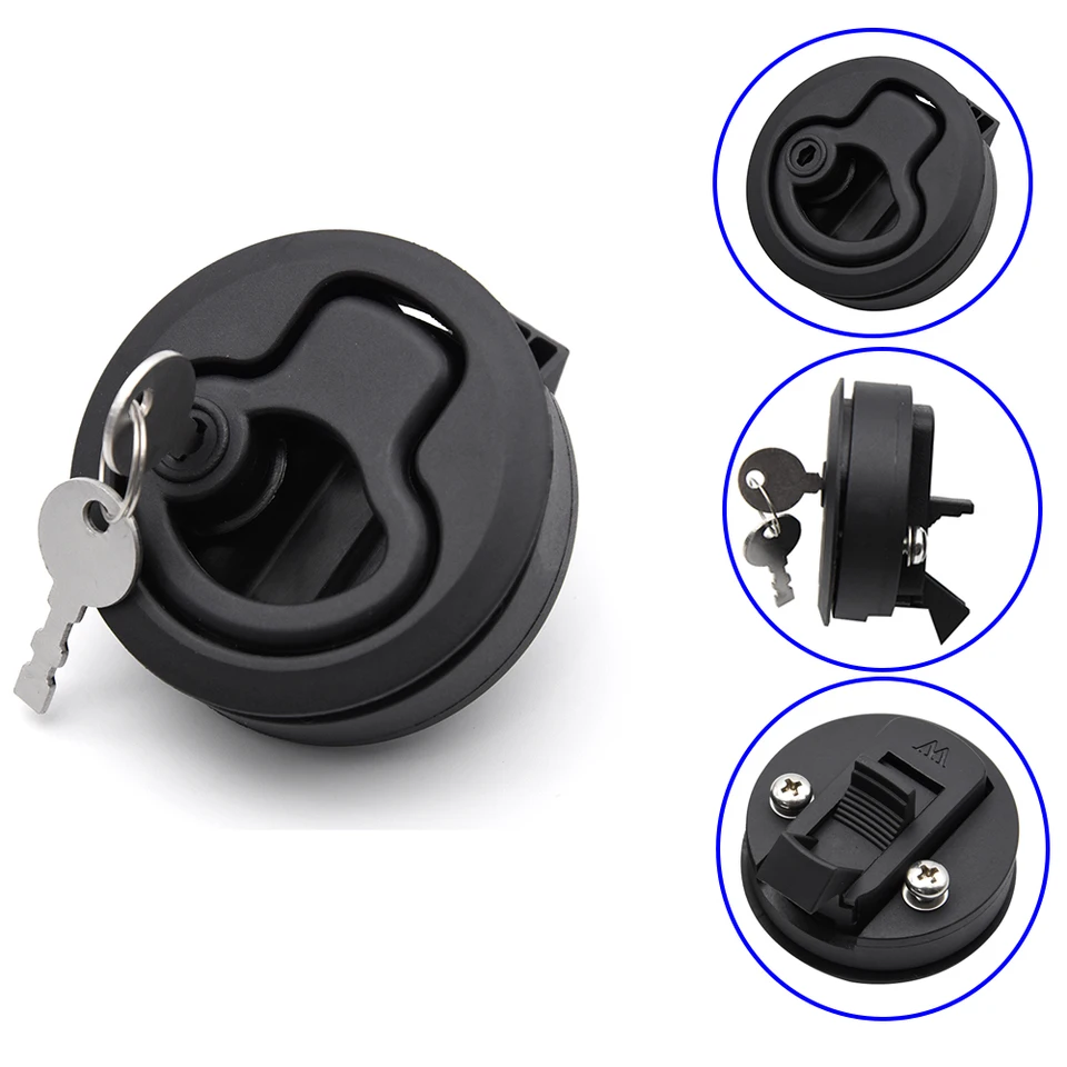 Maniglia Da Incasso Per Barche E Camper In Lega Di Zinco – 52x93,5x16 Mm, Argento, Carico Pesante