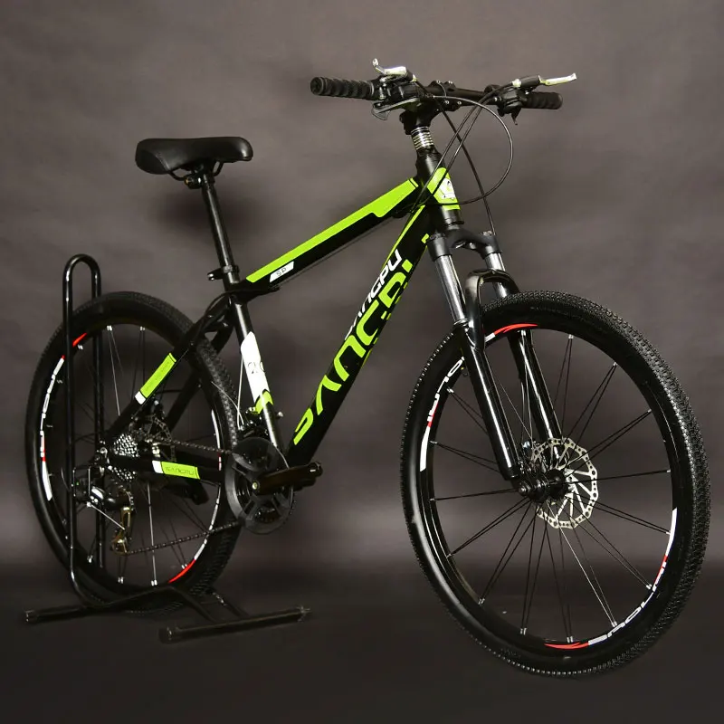 Mountain Bike Aluminum Alloy Rims 26 Inch Speed Double Disc Brakes for Men and Women Bicycle Students
