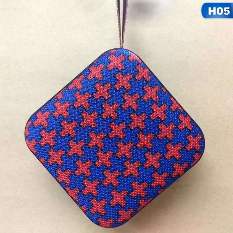 1 шт. Высокое качество портативный Bluetooth динамик мини беспроводной громкий динамик стерео музыка объемный открытый динамик - Цвет: H05