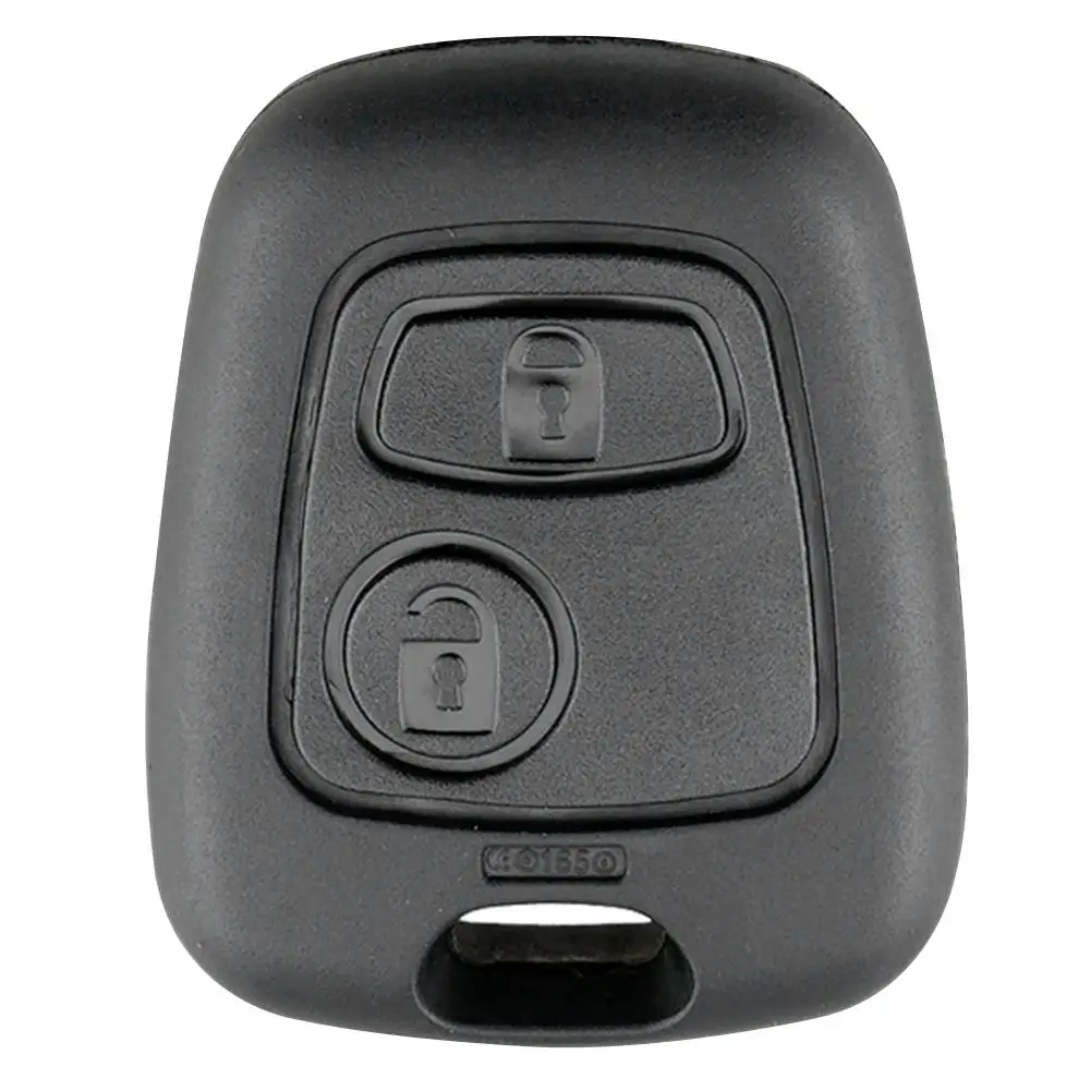 NEW 2 Buttons Remote Key Fob Case Shell Cover Repair fits Peugeot 206 