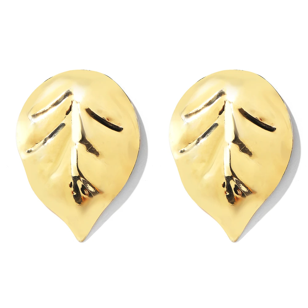 WYBU Fashion Glass Leaves Earring For Women Dangle Palm Stud Earrings Monstera Leaf for Girls Gift | Украшения и аксессуары