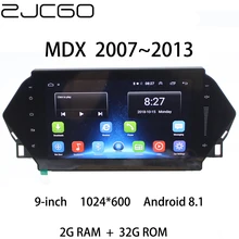 Автомобильный мультимедийный плеер стерео gps DVD Радио Навигация Android экран для Acura MDX 2 MK2 2007 2008 2009 2010 2011 2012 2013