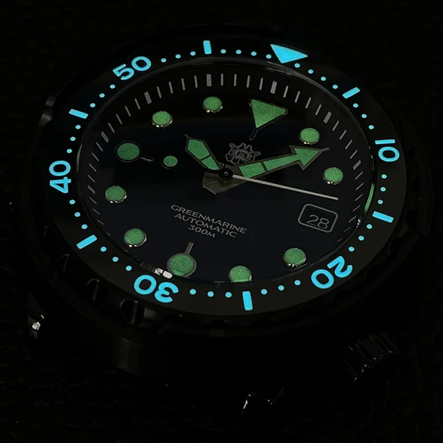 SteelDive-男性用ダイビング時計,マグロのダイビング,300m,防水