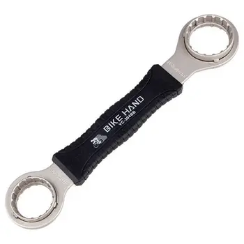 

BIKE HAND 4 in 1 Axis Tool Bike Bicycle Repair Tools Bottom Bracket Overhaul Tool Spanner Stainless Steel Axle Use