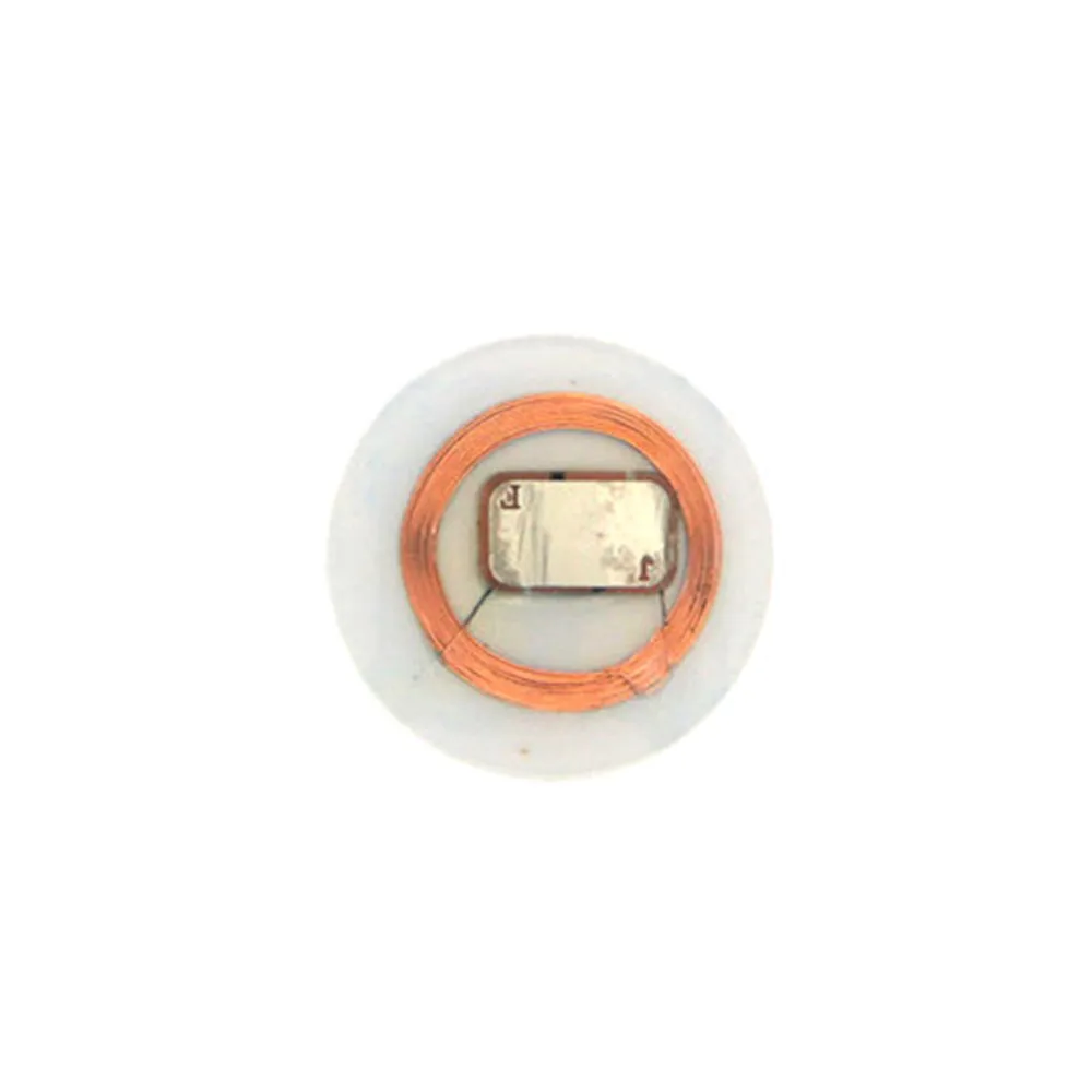 

10pcs 25mm 13.56MHz NFC Tag RFID 1K S50 IC ISO14443A Transparent Coin Card Wrist Band Card Keyfob Token Tag