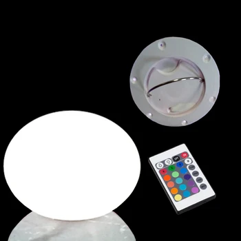 

D17*H13cm SK-LF01A LED Table lamp Stone Globe Ball 16 Color change Illuminated Rechargeable Lamp Lighting Free shipping 4pcs/lot