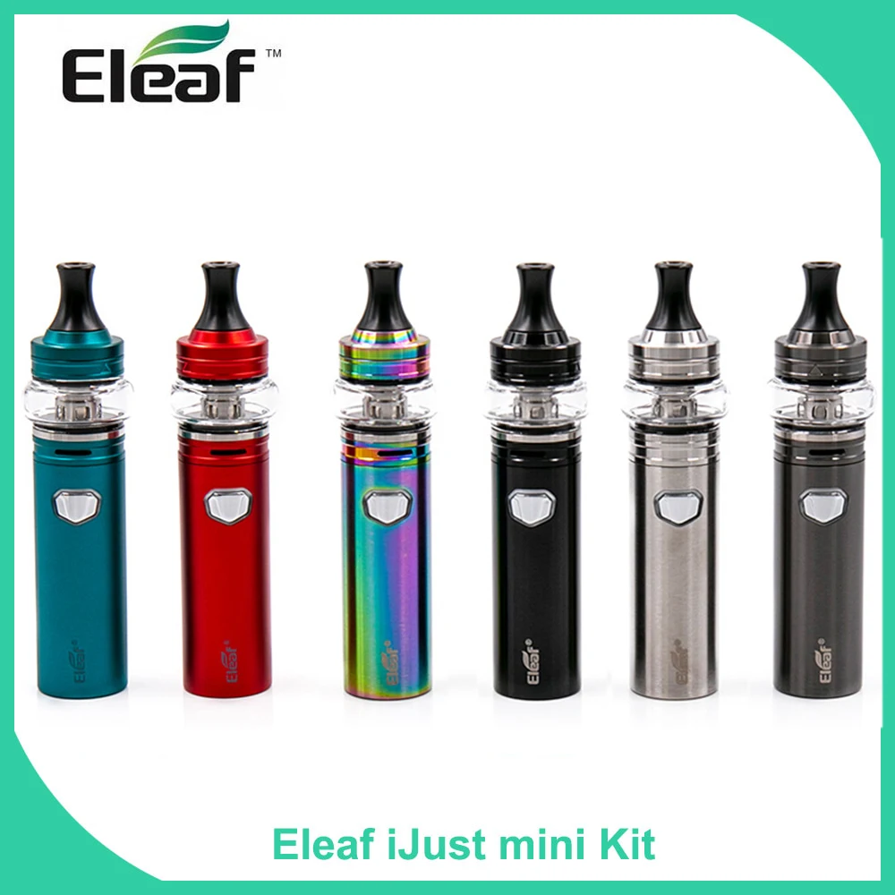 

Original Eleaf iJust Mini Kit with Built 1100mAh Battery 25W 0.6ohm GT M VS iJust 3/ijust S E-Cigarette