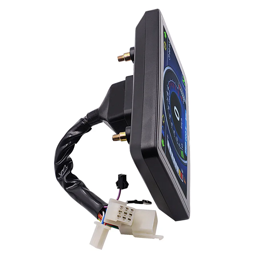 12V мотоцикл Многофункциональный Тахометр полный lcd Водонепроницаемый Инструмент мотоциклетные приборы с датчиком