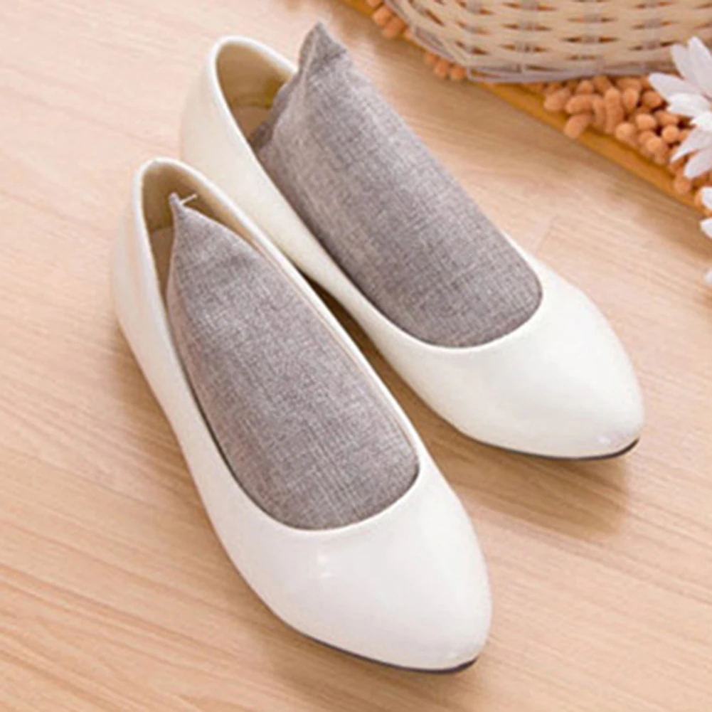 2Pcs Bamboo Charcoal Bag Odor Removing Activated Carbon Closets Shoe Deodorant