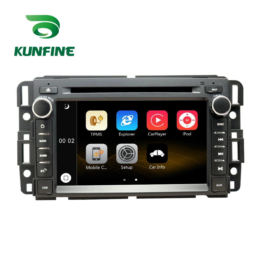 Wince Car DVD GPS Navigation Multimedia Player Car Stereo For GMC Yukon Tahoe 2007-2012 Radio Headunit 4