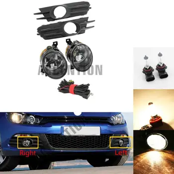 

For VW Scirocco 2009 2010 2011 2012 2013 2014 Car-styling Front Halogen Fog Light Fog Light With Bulbs And Wire