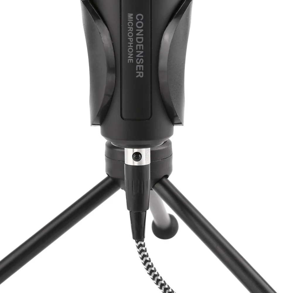 Профессиональный USB проводной конденсаторный звук Подкаст Студийный микрофон для ПК ноутбука компьютер Plug& Play длительный срок службы